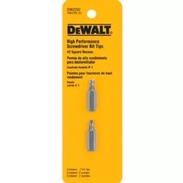 #1 Square Recess Bit Tip, 2-Pk.