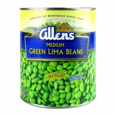 Allens Medium Green Lima Beans