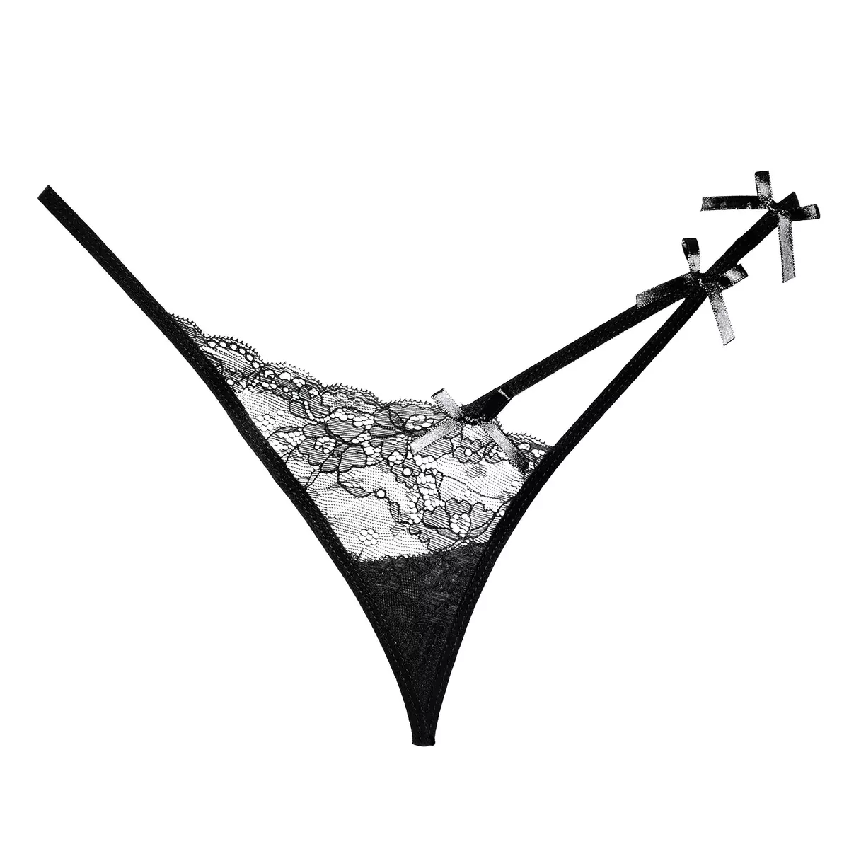 Allure Pixie Panty - One Size - Black