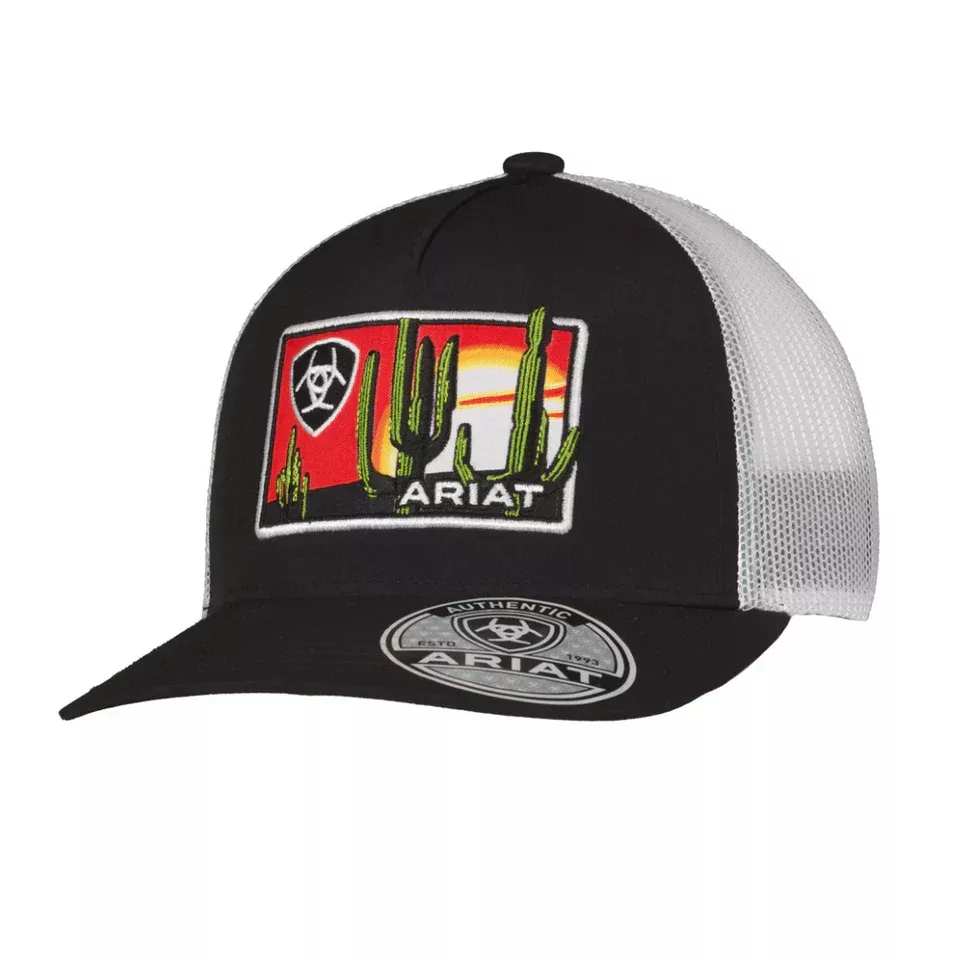 ARIAT Desert Patch (Black /White) - Trucker Cap