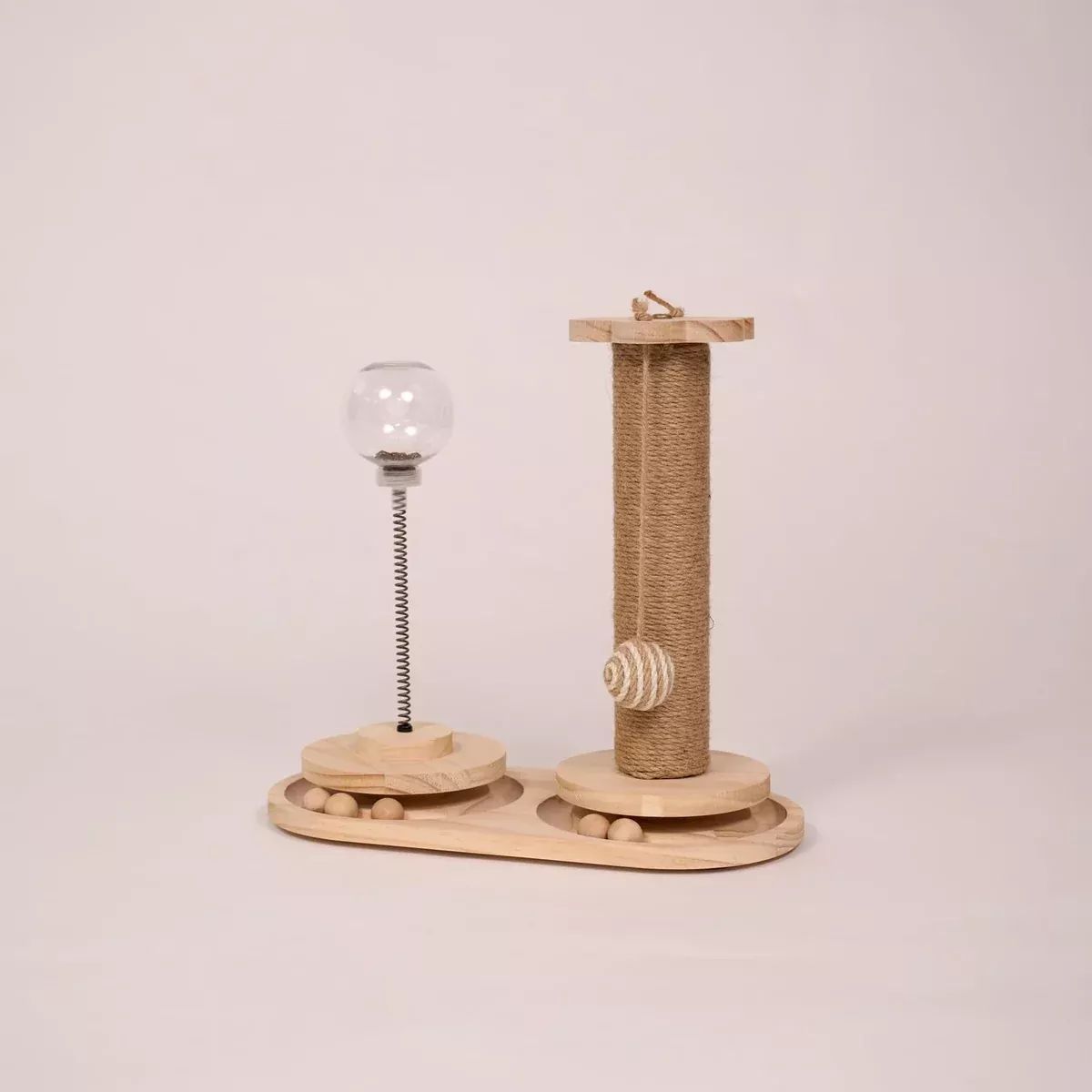 Armarkat Interactive Scratch Post and Activity Center - The Ultimate Cat Playground S1501