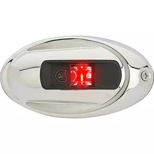Attwood NV4012SSR-7 LightArmor Vertical Surface Mount Navigation Light - Oval