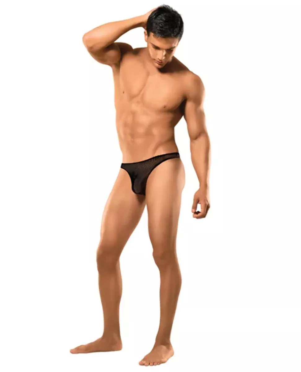 Bong Thong Stretch Net Black Large-Extra Large