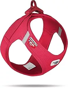 Curli Clasp Red Vest Harness