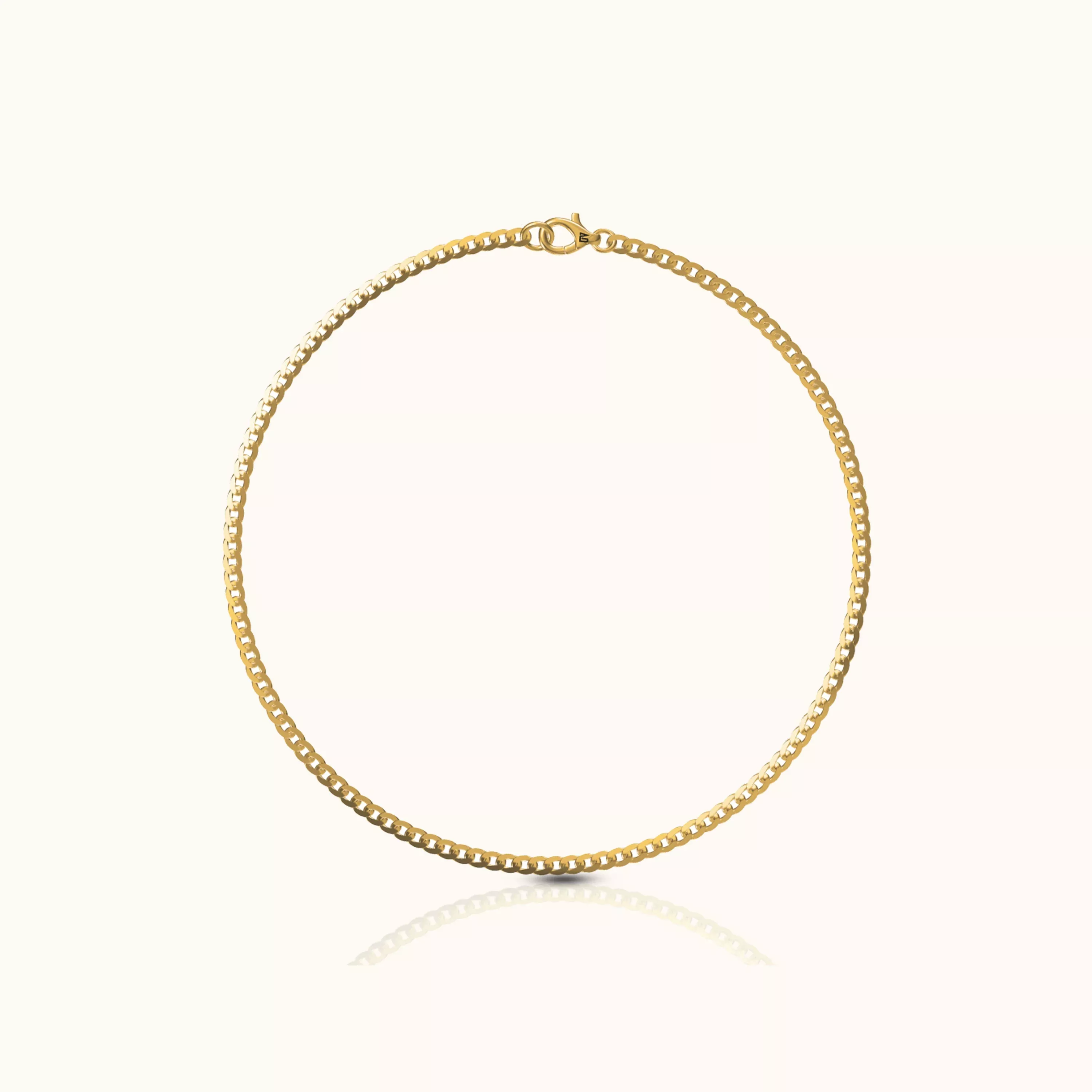 Dainty Cuban Chain Anklet