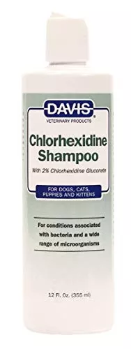 Davis Chlorhexidine Pet Shampoo, 12 oz