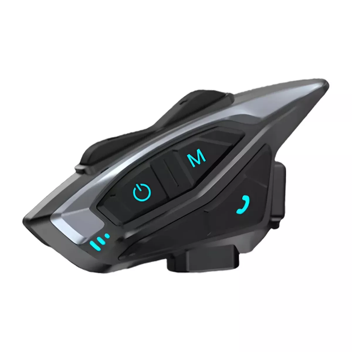 Daytona Helmets Bluetooth Motorcycle Headset - 8 Rider Helmet Bluetooth Intercom with CVC Noise Reduction, Radio, Hands-Free Calling - IP65 Waterproof Motorcycle Headset