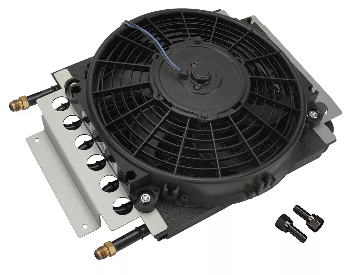 Derale 13720 Electra-Cool Remote Cooler , Black