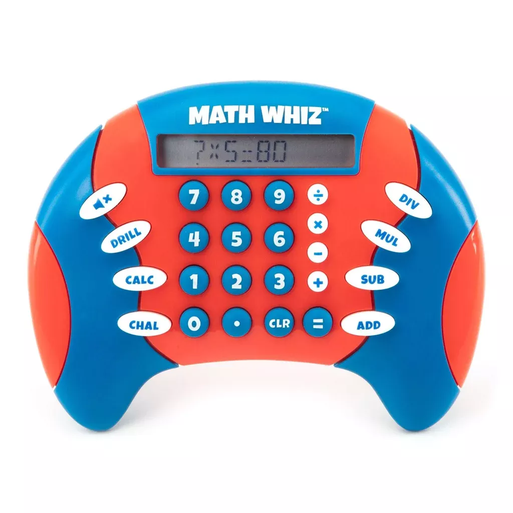 Educational Insights Math Whiz Electronic Math Game, Elementary School Learning Toy, Gift for Kids Ages 6 and up
