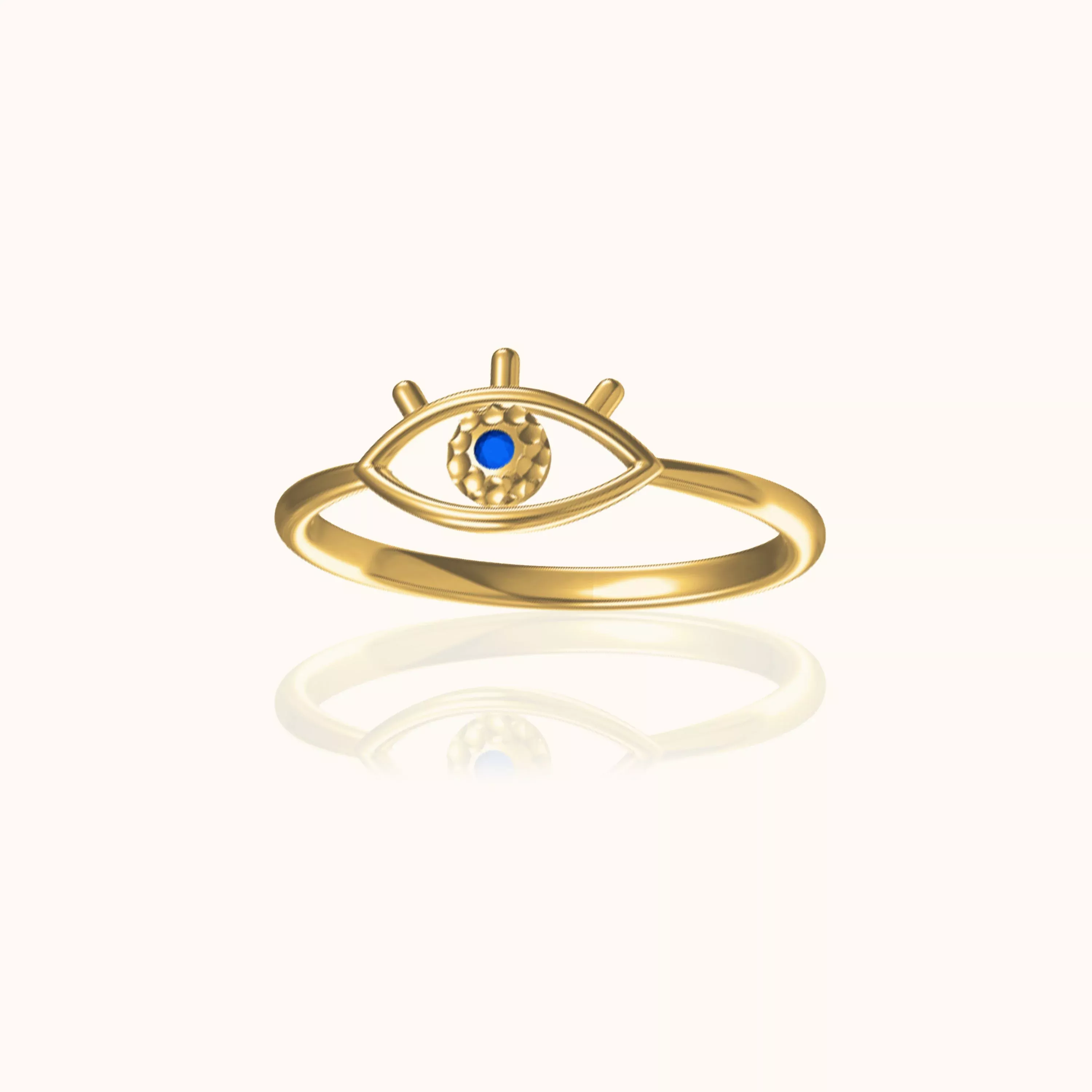 Enlightened Evil Eye Ring