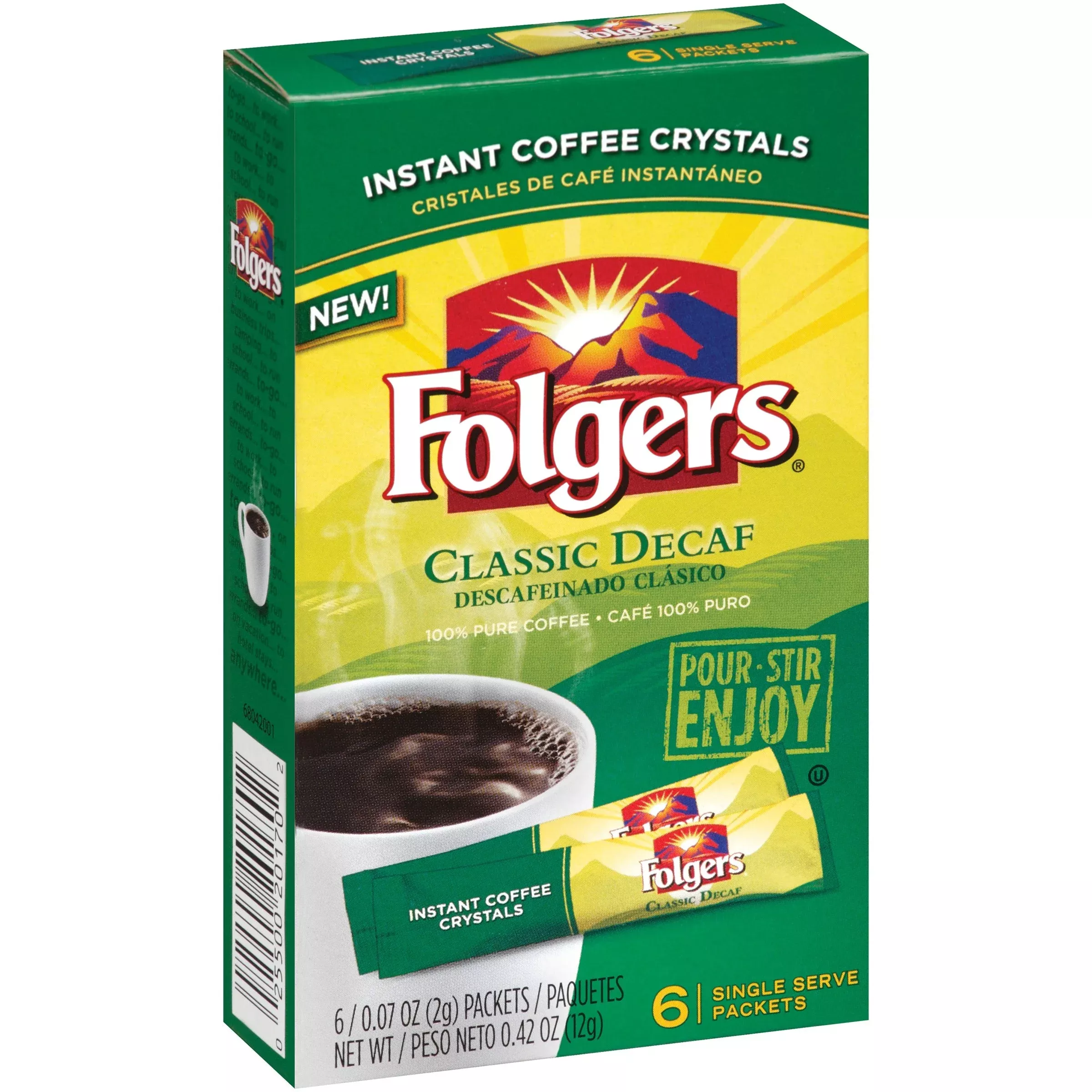 Folgers Coffee Decaf Instant