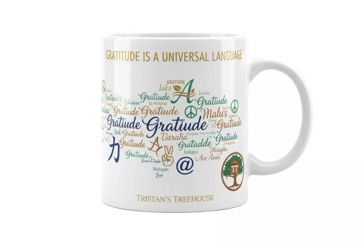 Gratitude is a Universal Language – Mug