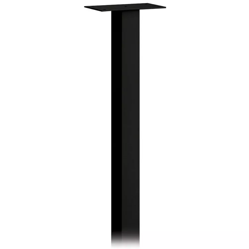 Mail House Post, Black, 3-1/2 in Thickness