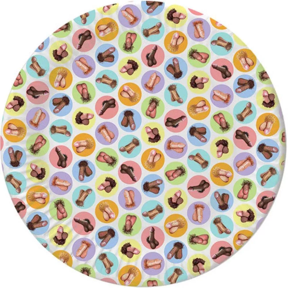 Mini Penis Plates 8 Pack