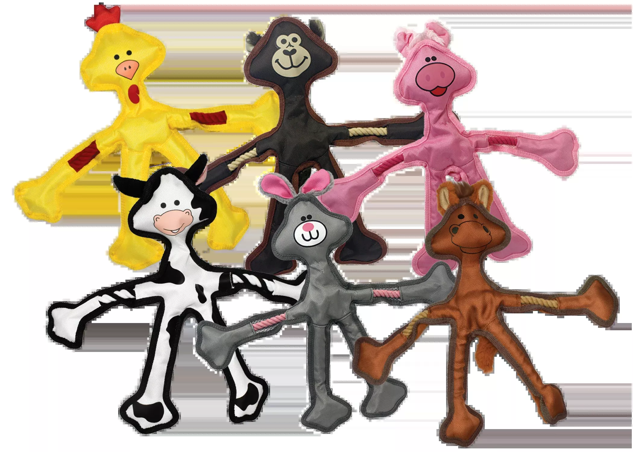 MultipetSkele-Ropes Assortment - Assorted Animals 15