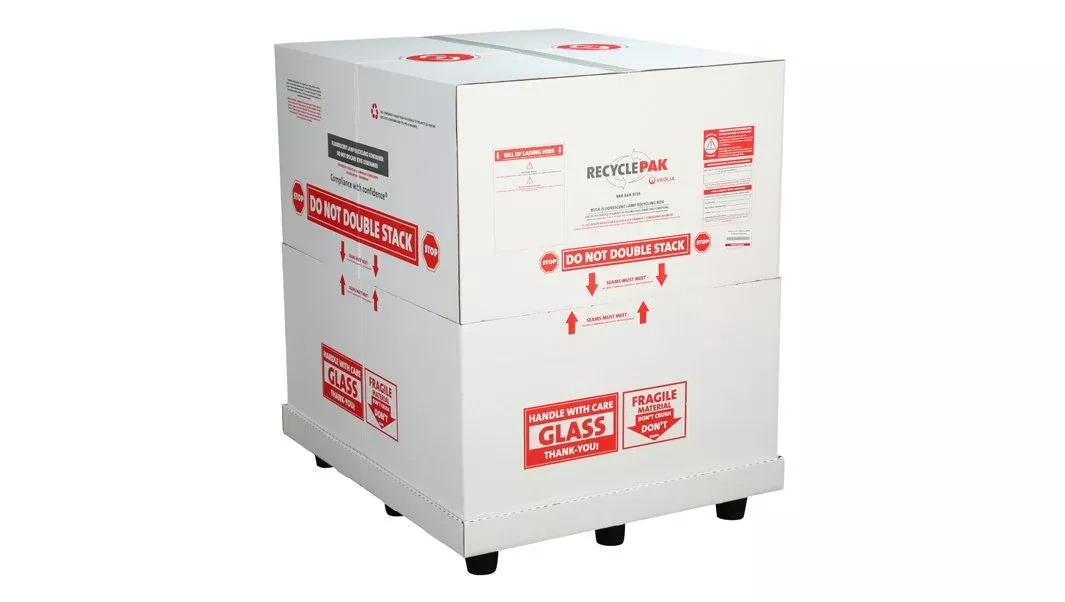 RECYCLEPAK 4' Lamp Recycling Kit, Bulk