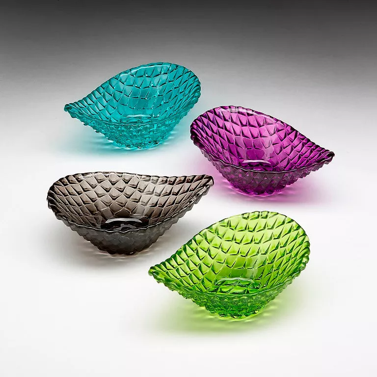 Red Pomegranate 4142-2 Demi 3.25 in. Assorted Bowl - Set of 4