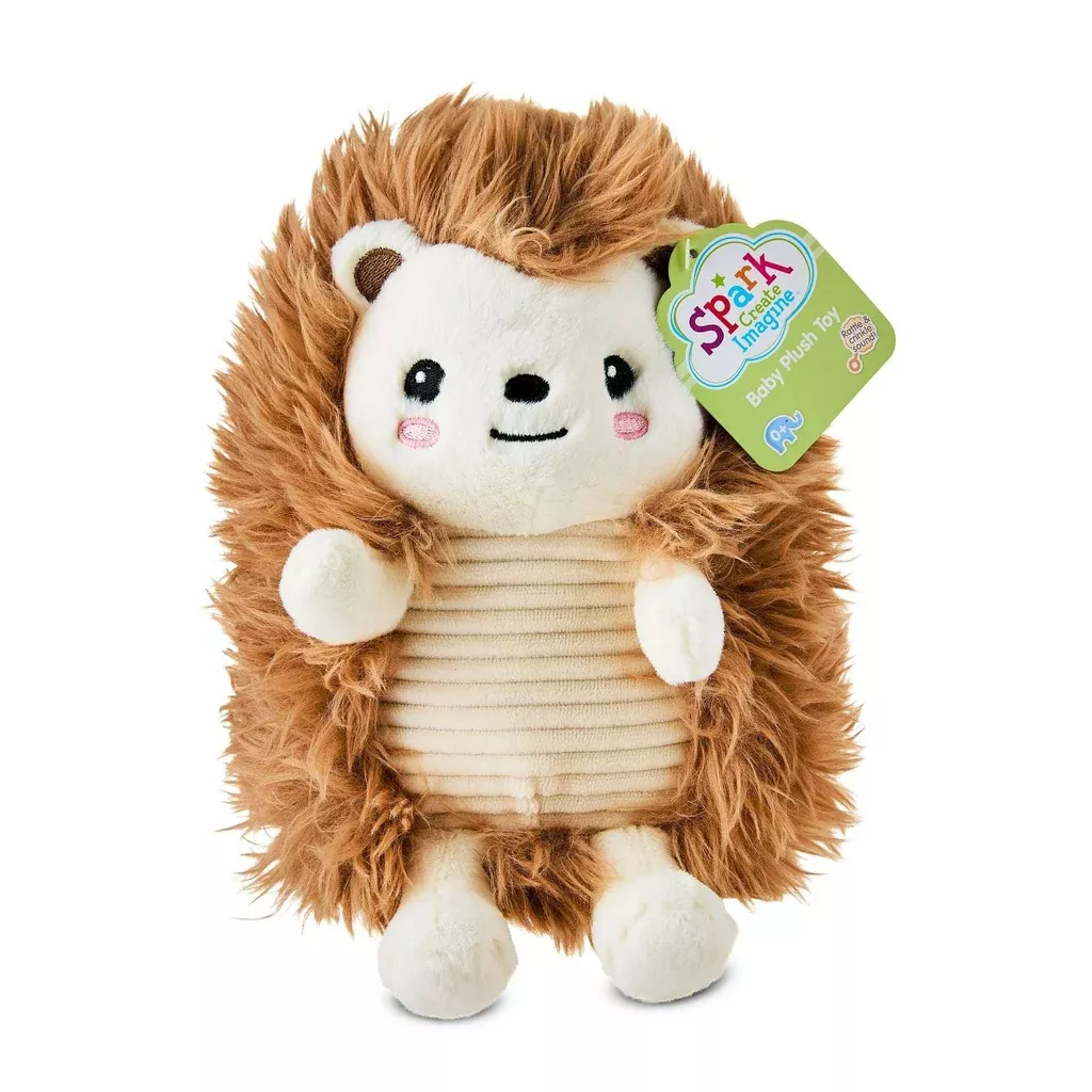 Spark.Create.Imagine Hedgehog Plush Toy, 10"