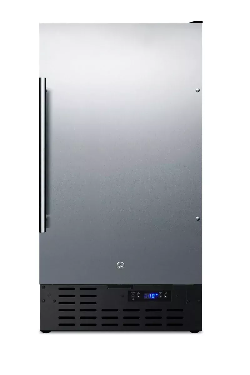Summit SCFF1842CSS Upright Freezer, Stainless-Steel