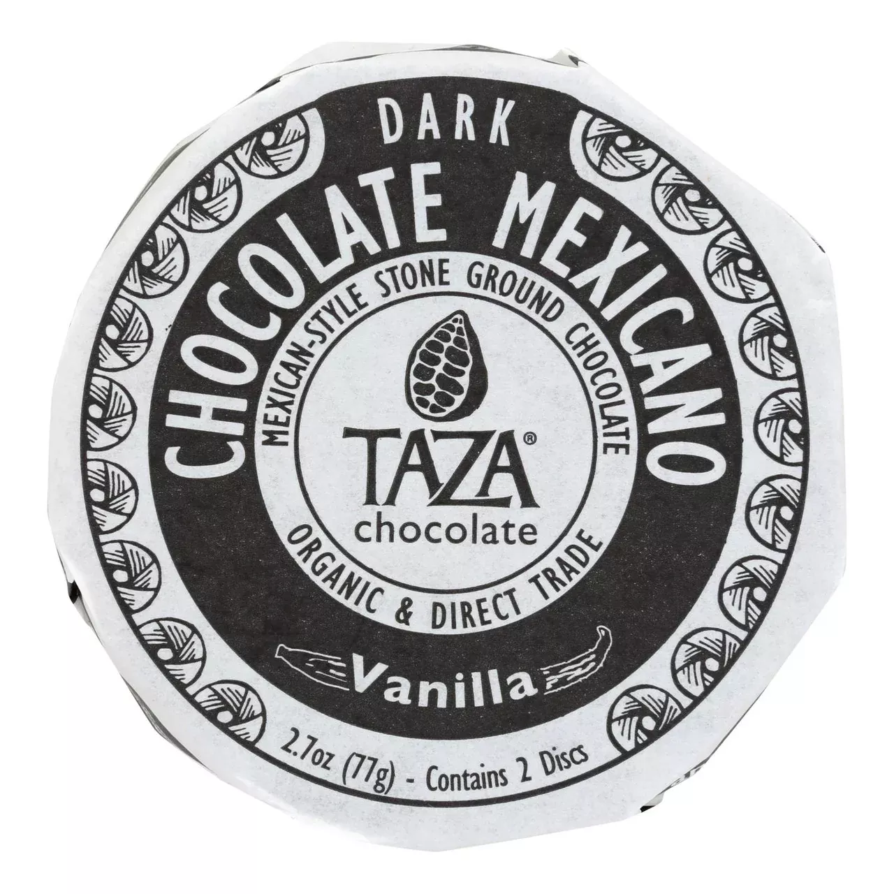 Taza Chocolate Vanilla- Case Of 12 - 2.7 Oz