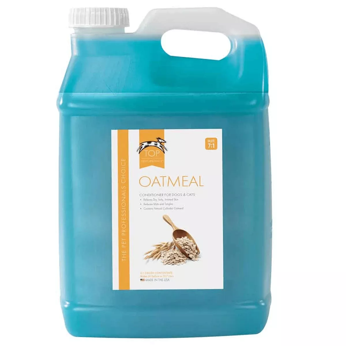 Top Performance Oatmeal Pet Conditioner, 2-1/2-Gallon
