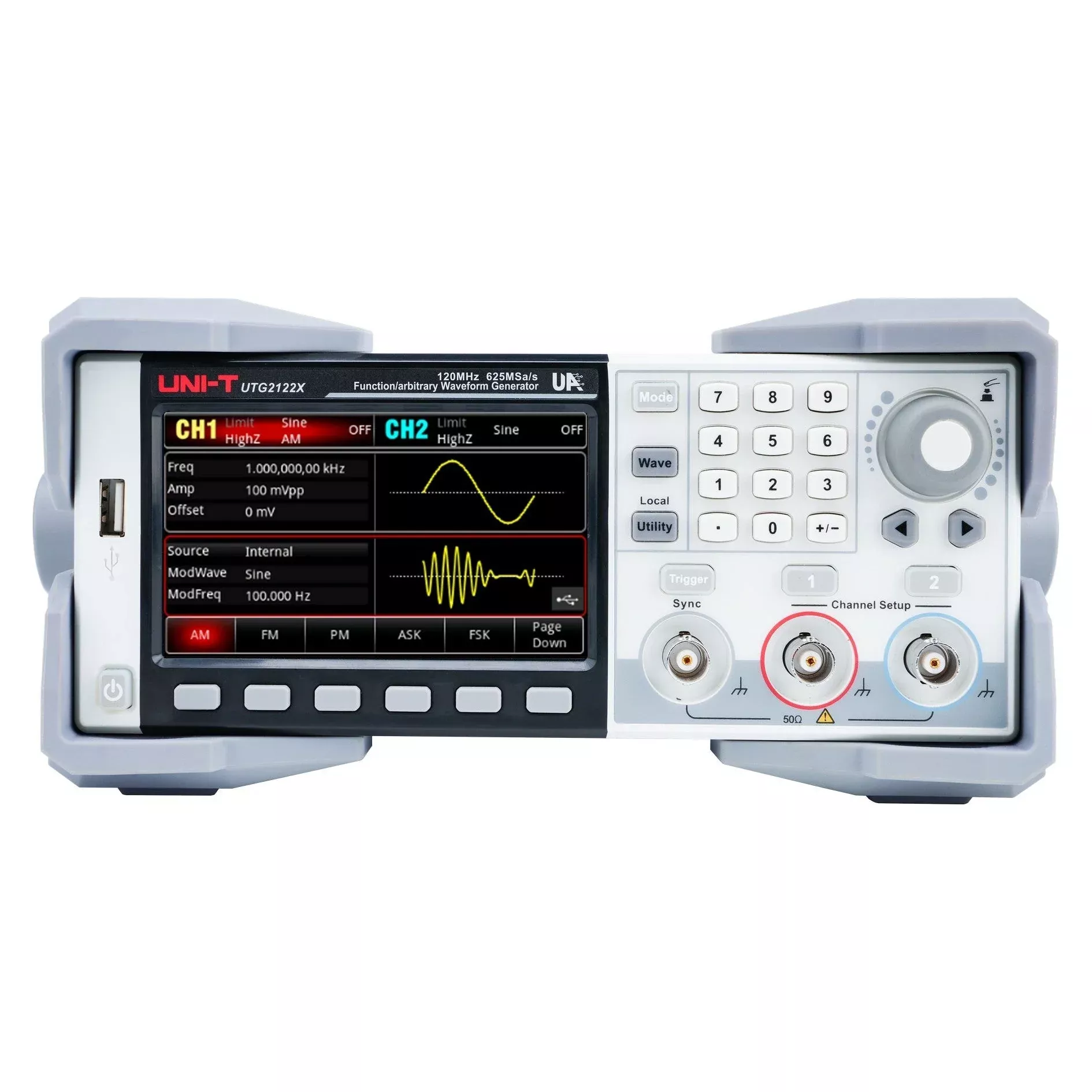 UTG2082X 80 MHz 2Ch Advanced-Series Arbitrary Waveform Generator