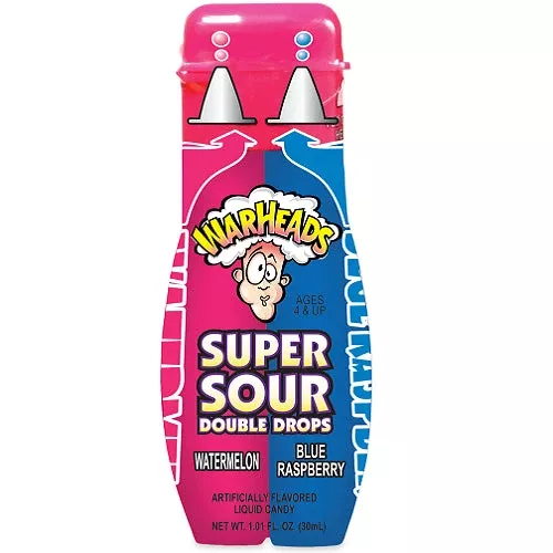 Warheads Super Sour Double Drops