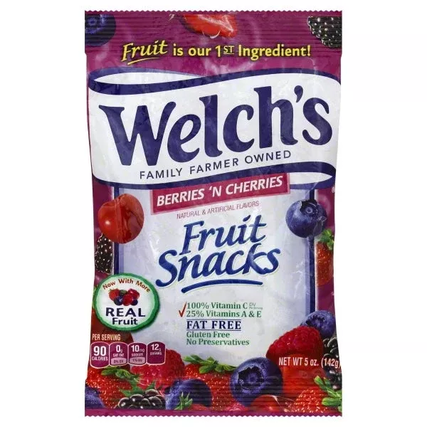 Welch's Berries & Cherries Fruit Snacks