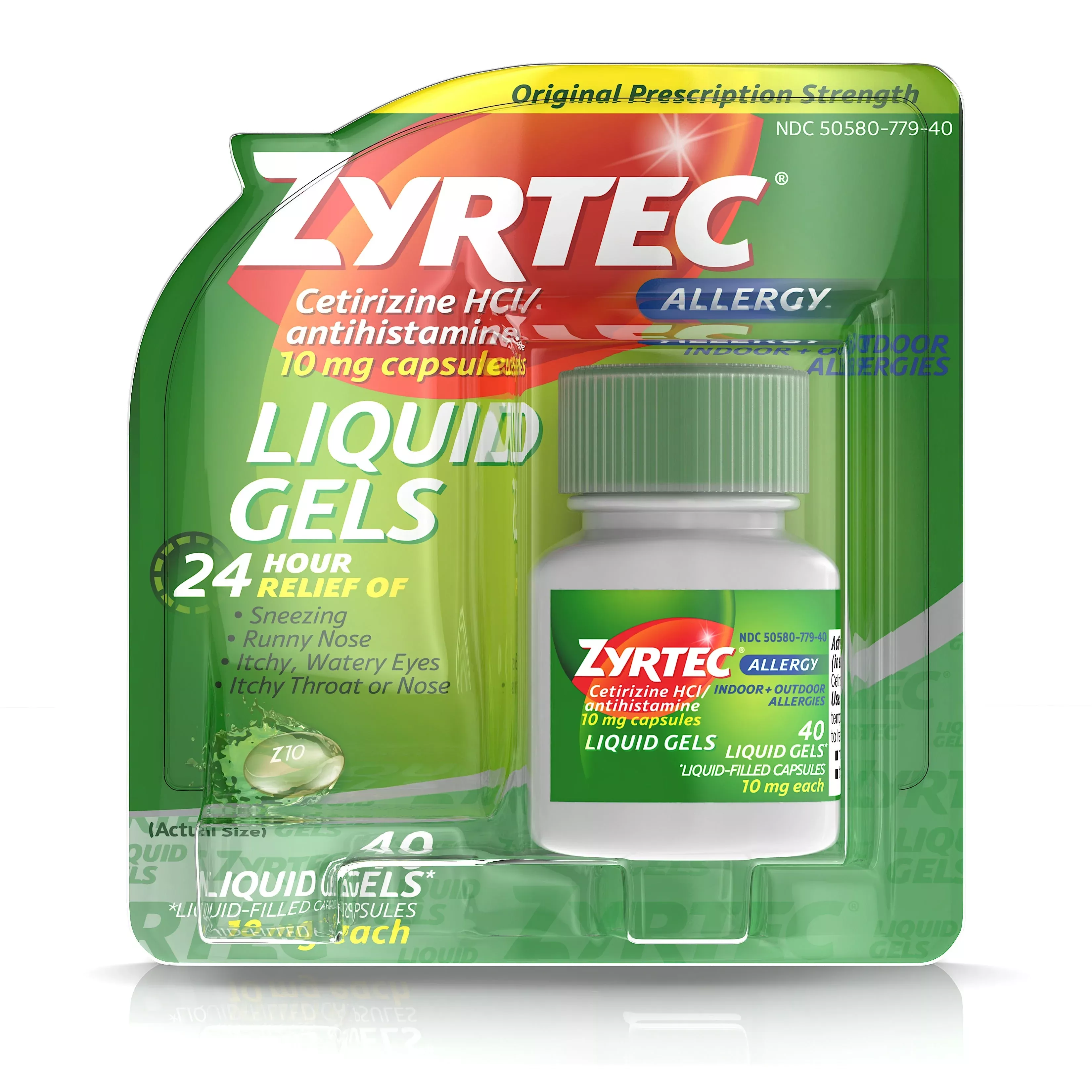Zyrtec 10 Milligram Liquid Gel